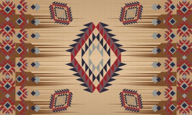 Hint tarzında kusursuz etnik desen