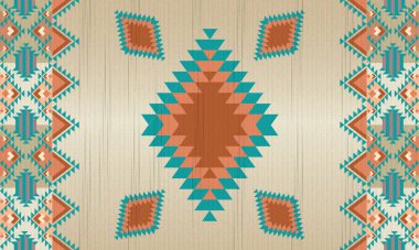 vektör soyut etnik kabile deseni çizimi