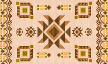 Kabile, Navajo, Amerikan, Aztek, Apaçi, Güneybatı ve Meksika 'da kumaşlar, ambalajlar, arka planlar, kıyafetler, battaniyeler, halılar, dokumalar vb..