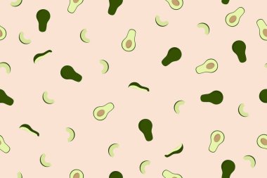 Elle çizilmiş yeşil biberli kusursuz desen..