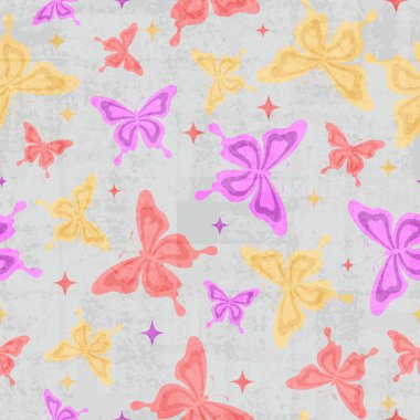 suluboya kusursuz kelebek deseni