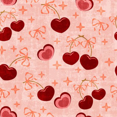 kirazlı suluboya arkaplan