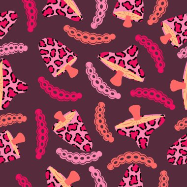 Çizgi film köpeğiyle kusursuz bir desen..