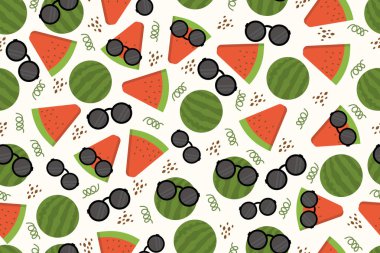 Kumaş arkaplan, kapak, paket vs. için karpuz deseni.
