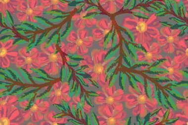 soyut dikişsiz desen, vektör illüstrasyonu