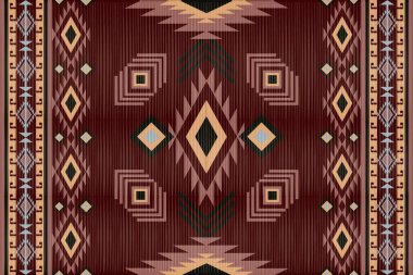 ethnic cloth motifs or tribal motifs in vector 
