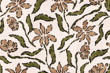floral seamless pattern. hand painted botanical background 