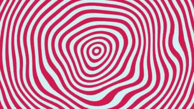 Pembe Arkaplan kullanarak Beyaz Renkli Akışkan Dalgalar