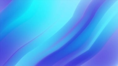 Soyut Mavi Mor Gradyan Arkaplan Yumuşak Dalgalar Dijital Sanat Akıcı Dokular Yumuşak Çizgiler Pastel Renkler Canlı Renkler Modern Arkaplan - 4K yüksek kalite