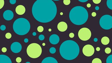 Soyut Yeşil Teal Çemberi Desen Arkaplan Tasarımı Duvar Kağıdı Sanat Grafiksel Resim Benekleri - Arkaplan - 4k Yüksek Kalite