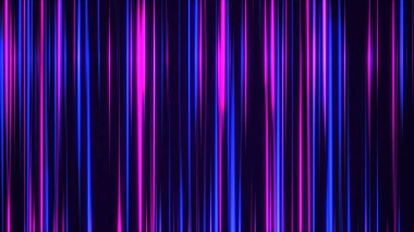 Soyut Neon Mor Mavi Dikey Işık Çizgileri Parlayan Parlak Dijital Sanat Arkaplan Tasarımı Deseni - Arkaplan Kalitesi - 4K