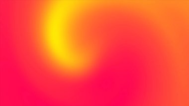 Soyut Gradyan Arkaplan Canlı Turuncu Renk Renk Dijital Sanat Tasarımı Yumuşak Parlak Duvar Kağıdı - 4K Kaliteli