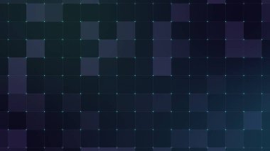 Soyut Karanlık Şebeke Kılavuzu Teal Düğümleri Dijital Teknoloji Arkaplan Tasarımı - Arkaplan Tasarımı - 4K Kalite