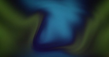 Soyut Mavi Yeşil Girdap Koyu Arkaplan Doku Tasarımı Sanat Resmi