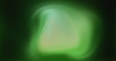 Soyut Yeşil Işık Bulanık Arkaplan Yumuşak Odaklı Parlak Halo Gradyan Gölgeler Doku Deseni Görsel Resim Elemanı Tasarımı