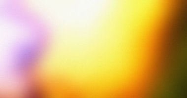 Soyut Pastel Sarı Turuncu Mor Beyaz Bulanık Arkaplan Doku Tasarımı