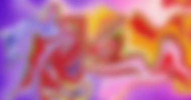 Soyut Renkli Bulanık Arkaplan Pastel Gökkuşağı Renkleri Canlı Gradyan Doku Tasarımı Dijital Sanat Sofrası