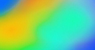 Soyut Gradyan Arkaplan Mavi Turuncu Gökkuşağı Renkleri Yumuşak Doku Tasarımı Duvar Kağıdı Çizimi