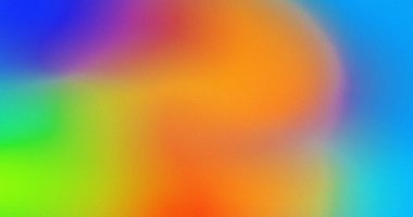 Canlı Gökkuşağı Gradyan Arkaplan Soyut Renkli Tasarım Düz Doku Bulanık Görsel Sanat Modern Dijital Resim Grafiksel Duvar Kağıdı