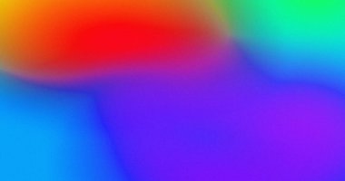 Soyut Renkli Gradyan Arkaplan Gökkuşağı Renkleri Yumuşak Doku Tasarımı Dijital Sanat