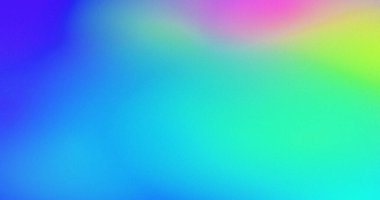 Canlı Gradyan Arkaplan Mavi Pembe Sarı Renk Soyut Tasarım Düz Doku Renk Harmanlama Dijital Sanat Duvar Kağıdı