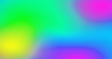 Canlı Gökkuşağı Gradyan Renkli Arkaplan Soyut Doku Tasarımı Dijital Sanat Düz Harmanlama Renkleri Pastel Tonları Parlak Renk Spektrumu