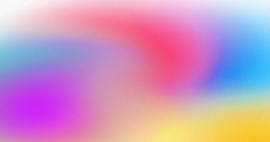 Soyut Renkli Pastel Gökkuşağı Gradyan Arkaplan Tasarımı Görüntü Bulanık