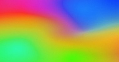 Canlı Gökkuşağı Gradyan Soyut Arkaplan Doku Tasarımı Resim Dijital