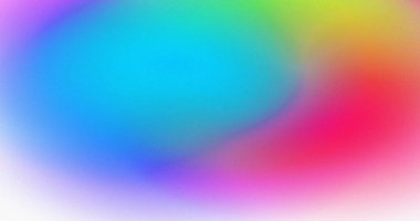 Canlı Gökkuşağı Gradyan Arkaplan Doku Tasarımı Soyut Sanat Pastel Renkleri Yumuşak Harmanlama