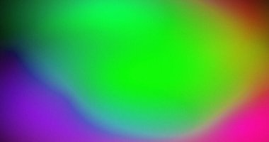 Canlı Yeşil Mor Gökkuşağı Gradyan Renk Arkaplan Doku Tasarımı Sanat