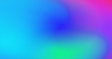 Soyut Renkli Gradyan Arkaplan Mor Yeşil Pembe Teal Renkleri Dijital Sanat Tasarımı Duvar Kağıdı