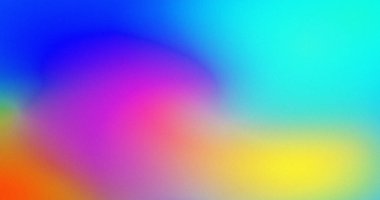 Canlı Gökkuşağı Gradyan Renkli Bulanık Soyut Arkaplan Doku Tasarımı Sanat Dijital Boyama Yumuşak Geçiş