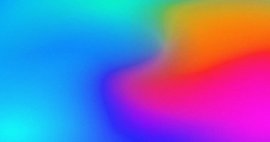 Soyut Renkli Gradyan Arkaplan Mavi Pembe Turuncu Gökkuşağı Spektrum Tasarımı Yumuşak Doku Vibrant Renk Dijital Sanatı