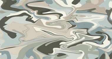 Soyut Dönen Sıvı Mermer Doku Tasarımı Bej Boya Arkaplan Gri Gri