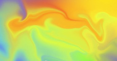 Soyut Girdap Sarı Gökkuşağı Pastel Gradyan Akışkan Arkaplan Tasarımı