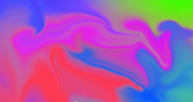 Soyut Dönen Neon Pembesi Mavi Gradyan Arkaplan Tasarımı Duvar Kağıdı Resmi