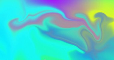 Soyut Holografik Teal Mor Yeşil Sıvı Gradyan Girdap Tasarımı Arkaplan Tasarımı