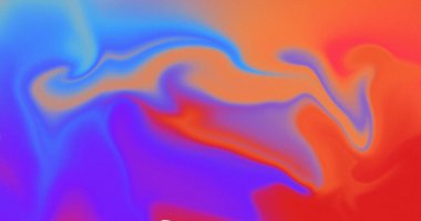 Soyut Girdap Mor Turuncu Gradyan Doku Tasarımı Sanat Boyama