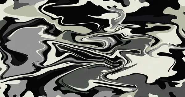 Soyut Girdap Siyah Gri Sıvı Mermer Boya Tasarımı Duvar Kağıdı Sanatı