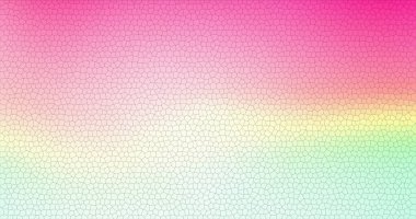 Pembe Yeşil Pastel Gradyan Mozaik Döşeme Arkaplan Doku Tasarımı Sanat Resmi