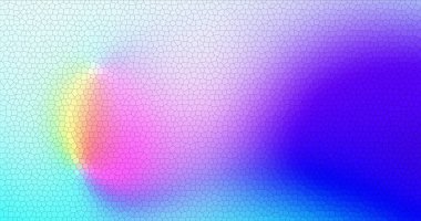 Soyut Renkli Gökkuşağı Pastel Lekeli Cam Mozaik Desen Tasarımı Arkaplan Resmi