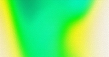 Soyut Yeşil Sarı Gradyan Mozaik Döşeme Deseni Arkaplan Tasarımı