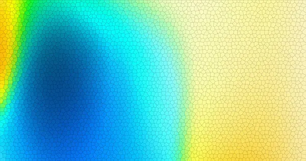 Soyut Renkli Mozaik Desen Tasarım Arkaplan Doku Gradyanı Sarı Mavi Yeşil