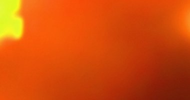 Sarı röfleli bulanık turuncu arka plan. Soyut doku fotoğraf sanatı. Basit tasarım.