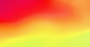 Sıcak renklerin pürüzsüz bir karışımı kırmızıdan turuncu sarıya dönüşüyor ve son olarak yeşil soyut bir arka plan dokusu oluşturuyor..