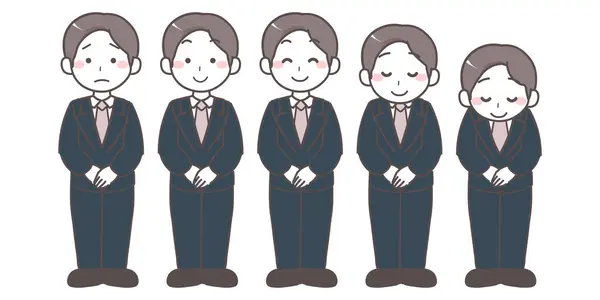 Takım elbiseli adamların resimleri.