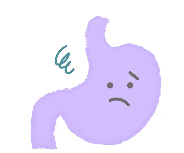 Hasta, midesi zayıf, el yazısı karakter.