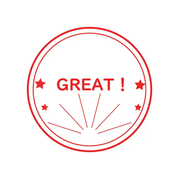 Büyük kırmızı büyük pul yuvarlak simgesi