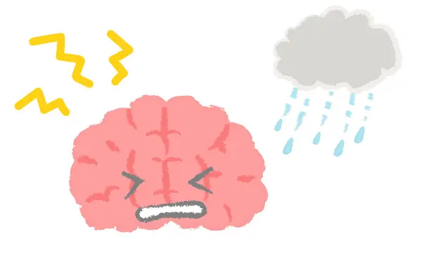 Hava hastalığı görüntüsü baş ağrısı el yazısı stili