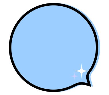 Basit komik konuşma baloncukları konuşma baloncukları renkli